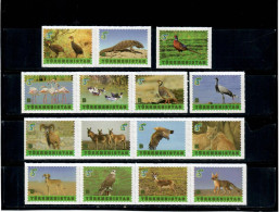 Turkmenistan 2021 . Fauna Of Turkmenistan ( Birds, Dogs, Beast ). 15v. - Turkmenistan
