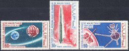 MAURITANIA 1966, SPACE, COMPLETE MNH SERIES With GOOD QUALITY, *** - Mauritanie (1960-...)