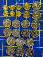 MACAU 1993 - 2010 COLLECTION OF 12 COINS, MOSTLY UNC+AUNC+VERYFINE USED. PHOTOS SHOWING BOTH SIDE OF THE COINS - Macau