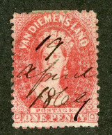 4885 BCx Tasmania 1864 Scott 23 Used (Lower Bids 20% Off) - Used Stamps