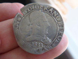 Franc D'Henri III 1581 K (Bordeaux) - 1574-1589 Henry III