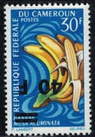CAMEROUN - REPUBLIQUE - N°533a - VARIETE - SURCHARGE 40F A L'ENVERS - SANS TRACE DE CHARNIERE - PEU COURANT. - Otros & Sin Clasificación