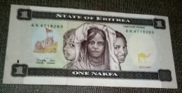 Eritrea, 1 Nakfa, 1997, KM:1, UNC - Erythrée