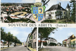 SOUVENIR Des ABRETS -  4 VUES + 1 BLASON  De 1962  - - Les Abrets