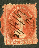 4901 BCx Tasmania 1864 Scott 23b Used (Lower Bids 20% Off) - Used Stamps