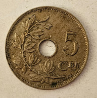 BELGIUM- 5 CENTIMES 1925. - 5 Cents