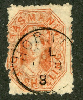 4906 BCx Tasmania 1864 Scott 34 Used (Lower Bids 20% Off) - Used Stamps