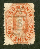 4907 BCx Tasmania 1864 Scott 34 Used (Lower Bids 20% Off) - Usati