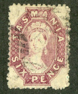 4910 BCx Tasmania 1864 Scott 32 Used (Lower Bids 20% Off) - Used Stamps