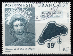 F P+ Polynesien 1990 Mi 554 Polynesier - Used Stamps