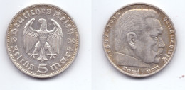 Germany 5 Reichsmark 1936 D - 5 Reichsmark