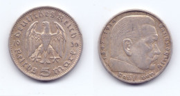 Germany 5 Reichsmark 1936 G - 5 Reichsmark