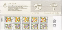 Norge, 1988, 990/91. Booklet 11, MNH **, Pilze. Control Number - Markenheftchen