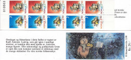 Norge, 1988, 1007/08. Booklet 12, MNH **, Weihnachten. . Control Number - Libretti