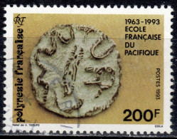 F P+ Polynesien 1993 Mi 649 Kunstwerk - Used Stamps