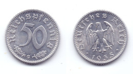 Germany 50 Reichspfennig 1935 G - 50 Reichspfennig