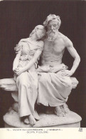 ARTS - Sculptures - J HUGUES - Oedipe à Colone - Carte Postale Ancienne - Sculture