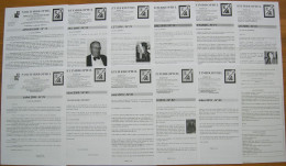 REVUE NORTIMBROPHIL N° 73/84 De 2008/2010 12 Bulletins - Französisch (ab 1941)