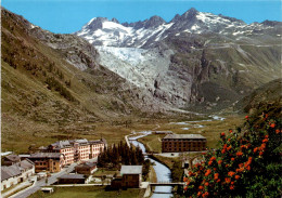 Gletsch Mit Rhonegletscher Und Galenstock (5700) * 16. 9. 1987 - Lens