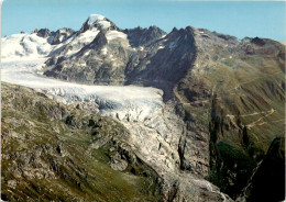 Rhonegletscher Mit Furkapass Und Galenstock (2795) * 5. 9. 1977 - Lens