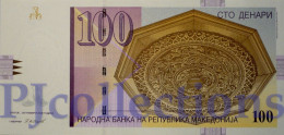 MACEDONIA 100 DENARI 2008 PICK 16i UNC - Macedonia Del Nord