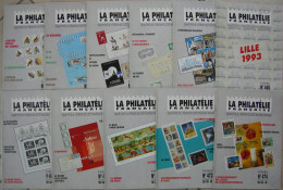 REVUE LA PHILATELIE FRANCAISE Année 1993 Complète (n° 463 à 474) - Francés (desde 1941)