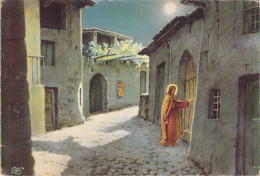 RELIGION - Jésus Toque à Une Porte - Il Creato E Il Creatore - Carte Postale Ancienne - Jesus