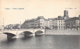 BELGIQUE - LIEGE - Pont Léopold - LL - Carte Postale Ancienne - Lüttich