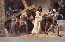 RELIGION - Jésus - Gebhard Fugel's Kreuzwegstationen - 12 - Carte Postale Ancienne - Jesus