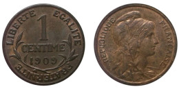1 Centime 1909 (France) - 1 Centime