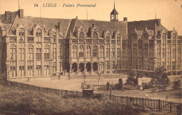 BELGIQUE - LIEGE - Palais Provincial - Edition J Chapelier - Carte Postale Ancienne - Lüttich