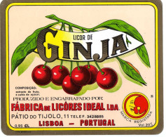 ÉTIQUETTES DE LIQUEUR- GINJA - Liquor & Beer