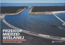 Poland 2022 Booklet, Vistula Spit Canal Excavation, River With Stamp MNH** New!!! - Libretti