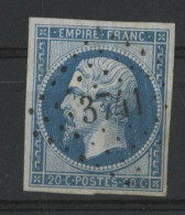 MOSELLE N° 14B Obl PC 3741 D'Ars Sur Moselle Cote 12 € Frappe Complète Voir Suite - 1849-1876: Classic Period