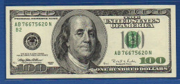 UNITED STATES OF AMERICA - P.503 – 100 Dollars 1996 AUNC-, S/n AB76675620N - Federal Reserve (1928-...)