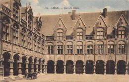 BELGIQUE - LIEGE - Cour Du Palais - Carte Postale Ancienne - Lüttich
