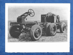 Petite Photo Véhicule Militaire France à Identifier - Chassis AM Berliet T V - PC Format 12/9 Cm Avec Marge Papier Brill - Guerre, Militaire