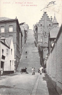 BELGIQUE - LIEGE - Montagne De Bueren - Les 600 Marches - Carte Postale Ancienne - Luik