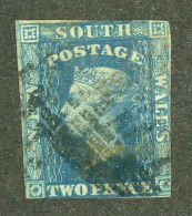 4949 BCx NSW 1856 Scott 33 Used (Lower Bids 20% Off) - Used Stamps