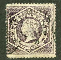 4963 BCx NSW 1860 Scott 40 Used (Lower Bids 20% Off) - Used Stamps