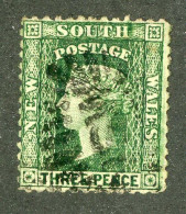4971 BCx NSW 1860 Scott 37c Used (Lower Bids 20% Off) - Used Stamps