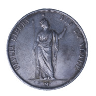 Gouvernement Provisoire De Lombardie - 5 Lire - 1848 - Milan - Governo Rivoluzionario Provvisiorio