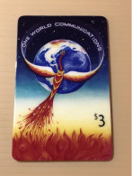 USA UNITED STATES America One World Communication Prepaid Telecard Phonecard, Phoenix Earth Globe, Set Of 1 Card - Sammlungen