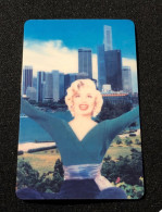 Mint USA UNITED STATES America Prepaid Telecard Phonecard, Marilyn Monroe I Love You Singapore, Set Of 1 Mint Card - Sonstige & Ohne Zuordnung