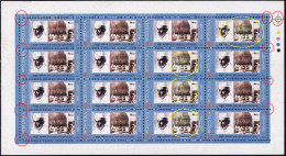 INDIA-2015- BANDUNG CONFERENCE- NEHRU- FLAGS- SHEETLET- DRY PRINT- MNH- SCARCE- IE-52 - Errors, Freaks & Oddities (EFO)