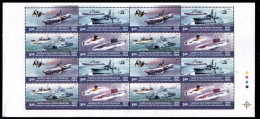 INDIA-2006-INDIAN NAVY- PRESIDENT'S FLEET REVIEW- SHEETLET- DRY PRINT- MNH- SCARCE- IE-52 - Variétés Et Curiosités