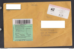 USA AIR MAIL CUSTOMS CN 22 / REPUBLIC OF MACEDONIA CUSTOMS  (006) - Briefe U. Dokumente