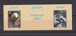 YOUGOSLAVIE 2001 CARNET N°C2878 NEUF** EUROPA - Markenheftchen