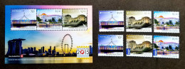 New Zealand Singapore Australia Joint Issue Parliament House 2015 (stamp) MNH - Neufs