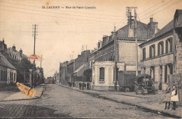 CPA 59 CAUDRY RUE DE SAINT QUENTIN - Caudry